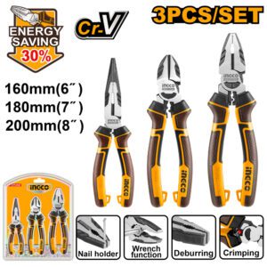 Ingco Plier High Leverage Set 3 Piece