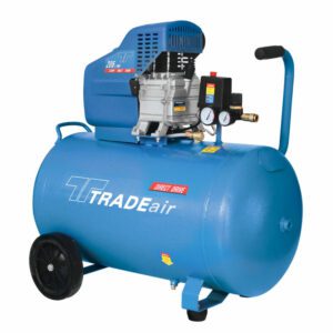 TradeAir 100L 1.5KW 2.0HP Lubricated Direct Drive Compressor