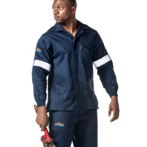 Dromex Jacket D59 Flame & Acid Navy Blue