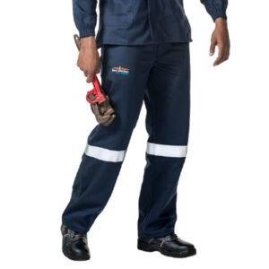 Dromex Pants D59 Flame & Acid Navy Blue