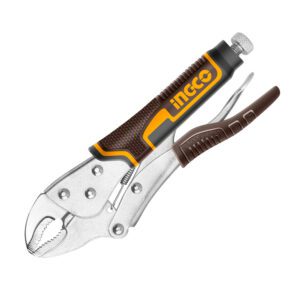 Ingco Plier Curved Jaw Locking 10''