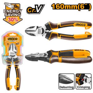 Ingco Plier Diagonal Cutting High Leverage 160mm