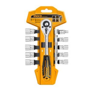 Ingco Socket Set 1/4'' 12 Piece