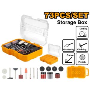Ingco Mini Grinder Accesory Tool Set 73 Piece AKMG7072