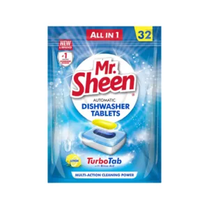 Mr Sheen Automatic Dishwasher 32 Tab Lemon