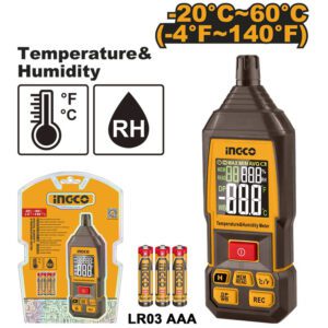 Ingco Digital Humidity and Temperature Meter HETHT031