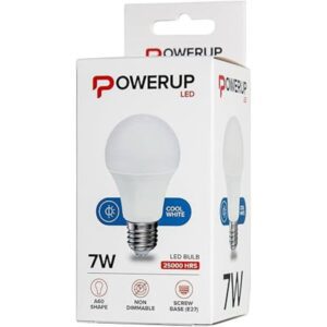 Powerup LED GLS A60 E27 7W CW PPT4503
