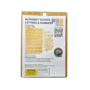 Wow We School Project - Alphabet Letters 15mm SP-11-15MM