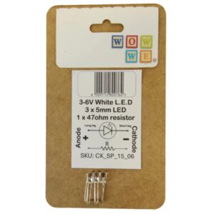 Wow We School Project - LED White set of 3 + one SP-15-06