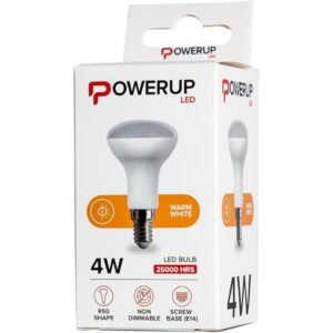 Powerup LED R50, 4W, E14 Warm White LED Bulb PPT4688