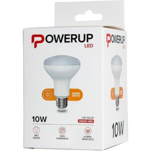 Powerup LED R80, 10W, E27 Warm White LED Bulb PPT4725