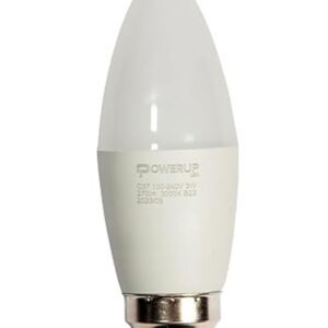 Powerup Battery Back-Up LED Candle WW B22 3W PPT6933