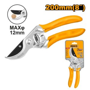 Ingco Garden Pruning Shear 200MM Aluminium Body