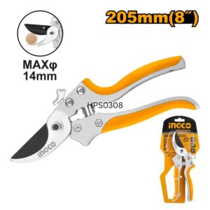 Ingco Garden Pruning Shear 200MM Aluminium Handle