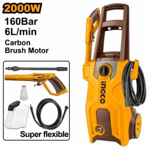 Ingco High Pressure Washer 2000W 160Bar HPWR20018