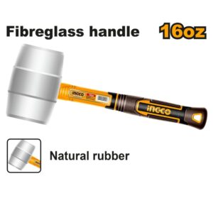Ingco Hammer Rubber 450G