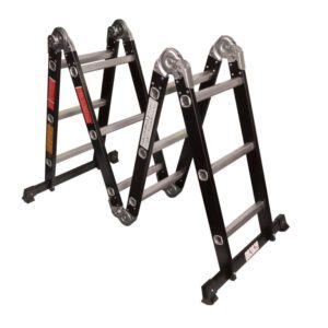 Trade Professional Multi Function Ladder Black 120kg TOOL1263