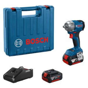 Bosch SD 18V Drill Impact Wrench 2X 4Ah GDS 18V-350