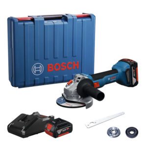 Bosch HD 18V Grinder Angle 2X 4Ah GWS 18V-8