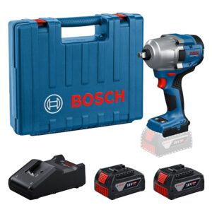 Bosch SD 18V Drill Impact Wrench 2X 5Ah GDS 18V-780