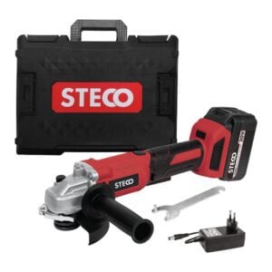 Steco Cordless 20V Kit Angle Grinder 115mm SXG-20K