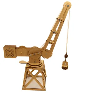 Wow We School Project - Dock Crane | Pulleys and Gears SP-29