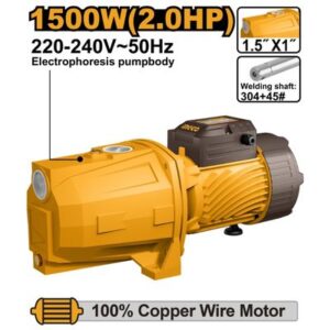 Ingco Self-Priming Pump Jet 1500W 2.0hp 125L/Min JP150068