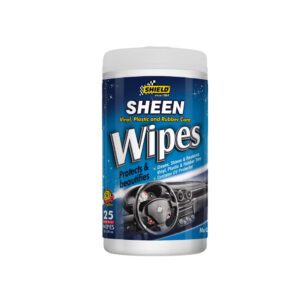 Shield Sheen Vinyl and Rubber Wipes 20 Wipes - Nu-Car