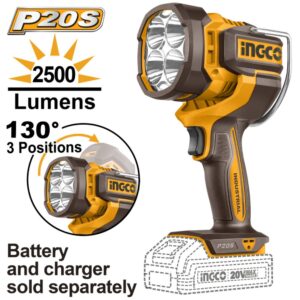 Ingco 20V Work Light 2500L CWLI20885