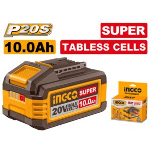 Ingco 10.0Ah Cordless 20V Lithium-ion Battery FBLI2129