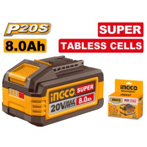 Ingco 8.0AH Cordless 20V Lithium-ion Battery FBLI2158