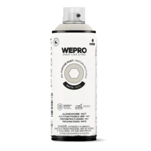 MTN WEPRO Solvent Matt 400ml - Rapa Nui Grey