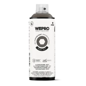 MTN WEPRO Solvent Matt 400ml - Insomnia Grey