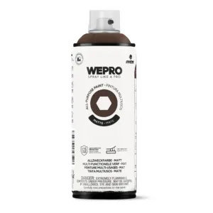 MTN WEPRO Solvent Matt 400ml - Cocoa Brown