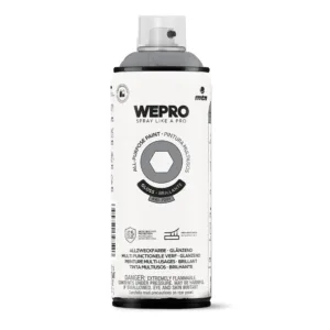 MTN WEPRO Solvent Gloss 400ml - Manchester Grey