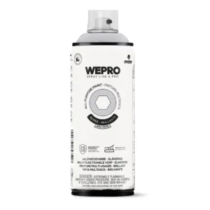 MTN WEPRO Solvent Gloss 400ml - Alaska Grey
