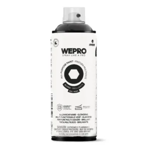 MTN WEPRO Solvent Gloss 400ml - Cosmos Black