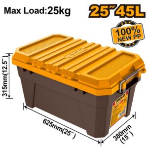 Ingco Tool Box Plastic 45L PBX2502